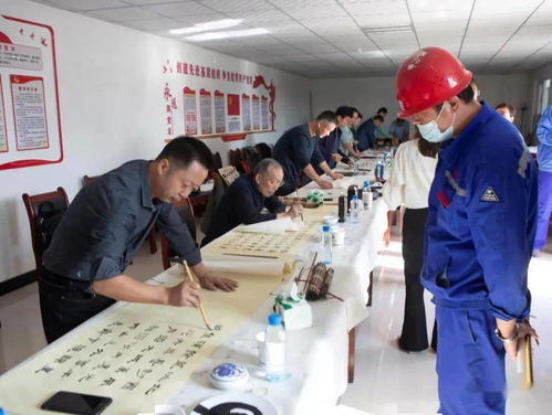 高臺縣文聯組織藝術家深入企業送中秋文化禮物 共譜企藝交流新篇章